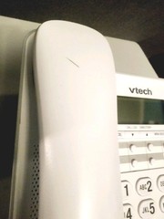 VTech CD1153 Corded Speakerphone w/ Caller ID – White New Open Box