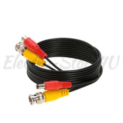 Premade CCTV Cable Security Camera Siamese Wire BNC DC Power Video RG59 DVR Lot
