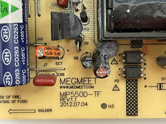 Seiki SE47FY19 Repair Parts Kit MIP500D-TF47, 890-PM0-4701, CV3393BH-F, 35J0788