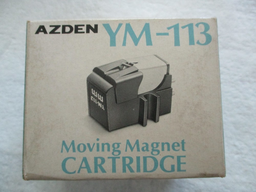 Piezo YM-113 MM cartridge never used CD-4 compatible, original packaging