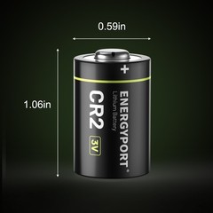 24Pack CR2 3V Lithium Battery 1000mAh Real Capacity DL-CR2 KCR2 Non-Rechargeable