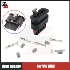 Pack (1) 5 Pin 4F0973705 Mass Air Flow MAF Connector Adapter For Audi For VW