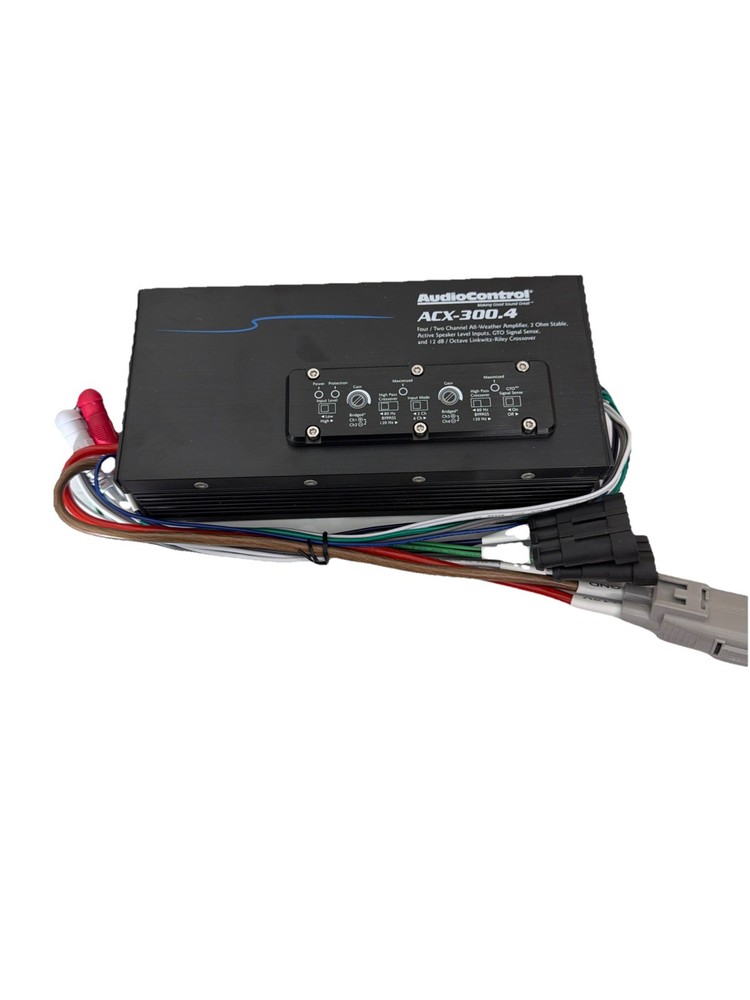 AudioControl ACX-300.4 50W x 4 All-weather Amplifier Free Shipping.