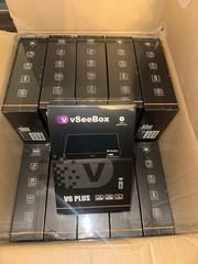 vSeeBox V6 Plus 8K Android 14 TV Box 64GB Wi-Fi Bluetooth HDMI Black