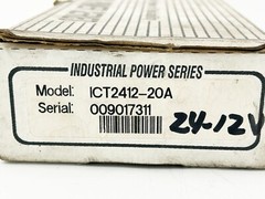 New ICT ICT2412-20A Switching Power Converter 20-30VDC 20AMP