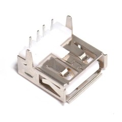 USB 2.0 Type A Port Female Solder Jack Connector PCB Socket DIY Adapter Plug
