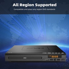 DVD Player for TV 1080P Region Free DVD Players for Smart TV Mini DVD AV+USB