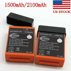 1500/2100mAh BA225030 6V Ni-Mh Battery For HBC Pump Truck Remote Control Battery