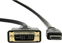BAFO Male to DVI-D Male HDMI Adapter Cable, 5m