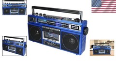 Bluetooth Retro Boombox with Cassette Player & USB/SD Support – SC-3201BT