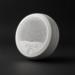 Heiman Smart Photoelectric Smoke Alarm Matter Wireless