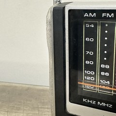Kmart AM-FM TV-1 TV-2 Pocket Radio Hong Kong 31-56