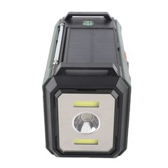 Emergency Radio AM FM WB 30000mAh Battery Solar Panel Radio For Household Use