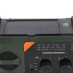 Emergency Radio AM FM WB 30000mAh Battery Solar Panel Radio For Household Use