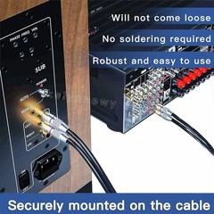 RCA Audio Connector Plug Adapter