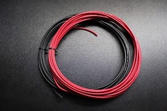 12 GAUGE WIRE RED & BLACK 10 FT EACH PRIMARY AWG STRANDED COPPER POWER GROUND