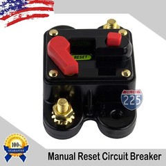Multi AMP Circuit Breaker Braided Sleeving Wire/Ring Terminals Combo Multi Color