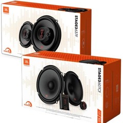 6.5″ JBL Stage3 607CF Component & Stage3 637F 3-Way Car Speakers Replacement set