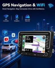 Android 15 VW Car Stereo 7″ Wireless CarPlay Android Auto 4GB+128GB GPS NEW