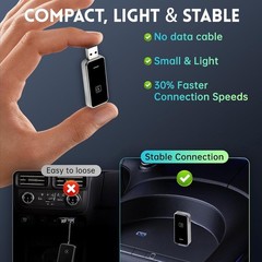 USB Wireless CarPlay Adapter For iPhone Apple Wireless Carplay Dongle Plug Play