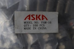 Aska Cable TV Fixed Attenuator Pads 16dB 5-2300 MHz FAM-16 100-Pack