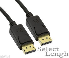High Speed Gold Plated DisplayPort Cord Display Port Cable for Monitor 4K UHD TV