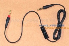 New Audio Cable With Microphone Remote Control For SONY MDR NC Serise Headphones