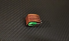 Exclusive Wood Body for AudioTechnica AT-VM95 Series Cartridge Cocobolo Wood