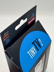 Supreme Tiny TV 2 Mini Television With Remote In Hand Brand New