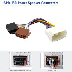 20Pin Aftermarket Radio Wiring Harness 8+8Px20P Connector for Honda 99-06