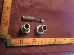 Two Unbranded FEMALE MICROPHONE CONNECTORS See Photos