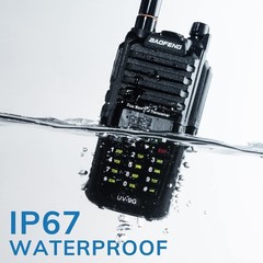 Reliable UV-9G GMRS Radio – 128 Channels, Waterproof & Long Range Communication