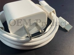 Original Apple iPhone 15 / 16 20W Wall Adapter Charger & C to C Cable GENUINE