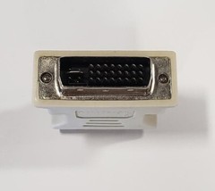 NEW White DVI-I Dual Male to VGA Female Video Adapter computer pc HDTV LCD TV