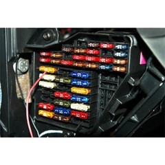 100pcs/Set Car Auto Standard/Medium Blade Fuse 2A~35A Assorted Set w/Puller Kit