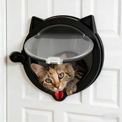 Animal Door Quadruple Security System Durable ABS Construction