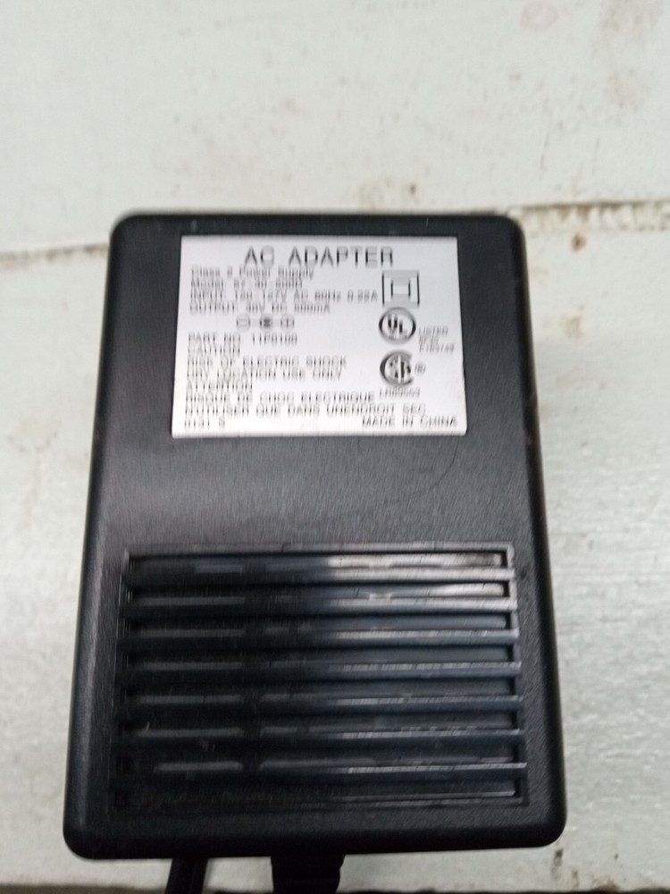 Lexmark AC Power Adapter 57-30-500D Power Supply Output 30VDC 500 mA 0.22A TESTE