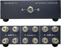 P2 21-IN-12-OUT Amplifier Speaker Switcher – 2-in-1 Audio Selector Splitter