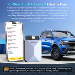 2026 MUCAR BT200 MAX Full System Car AI Diagnostic Tool OBD2 Scanner All Free