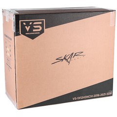 Fits 2016-2021 Honda Civic Sedan Single 12″ Subwoofer Enclosure
