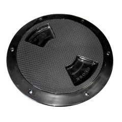 Sea-Dog Textured Quarter Turn Deck Plate – Black – 8″ SEA-DOG LINE 336187-1 Exp