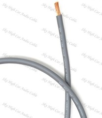 8 Gauge OFC AWG SILVER Power Ground Wire Sky High Car Audio By The Foot GA ft