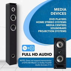 OREI Digital audio over CAT5/6 Extender up to 1000 Feet(DA-EX1000-K)