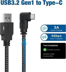 Link Cable 16FT Compatible for Oculus/Meta Quest 2/1, USB 3.2 Gen 1 Type A to C