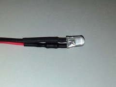 Lot of 1 Red Green Blue RGB Cobra Uniden & Others 12 Volt 5mm LED With Wire Lead