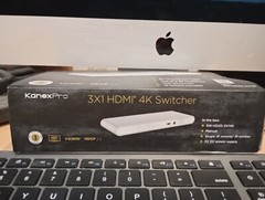 3×1 HDMI 4K Switcher SW-HD20-3x14K Kanex Pro HDCP 2.2 60Hz UHD