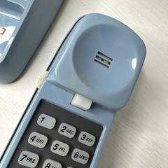 Vintage AT&T Trimline 210 Powder Blue Corded Phone – Retro 1990’s Untested