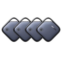 UGREEN Air Tracker Tags (iOS Only) 4 Pack, 2-Year Replaceable Battery Bluetooth
