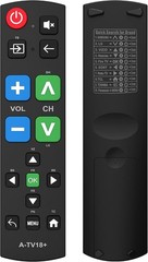 Big Button Universal TV Remote for Senior Simple Easy to Use Dementia Products