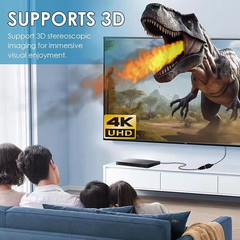 HDMI Extension Cable Male to Female HDMI Cable Extender 4k UHD TV PC PS5 XBOX